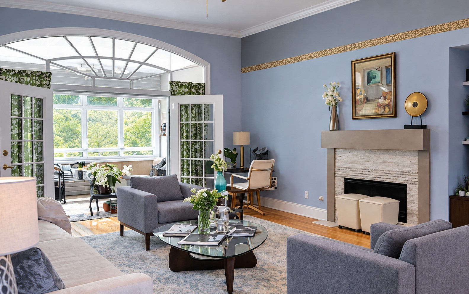 Living room after AT transformation